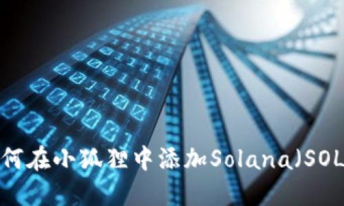 如何在小狐狸中添加Solana（SOL）?